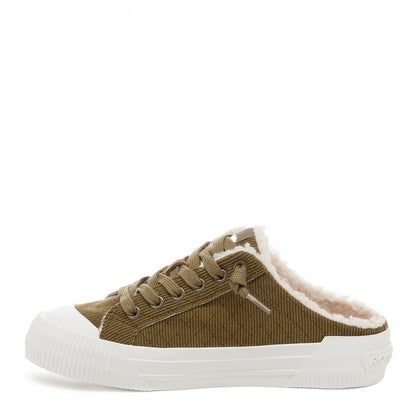 Rocket Dog ocket Dog Women’s Cheery Olive Corduroy Mule Sneaker