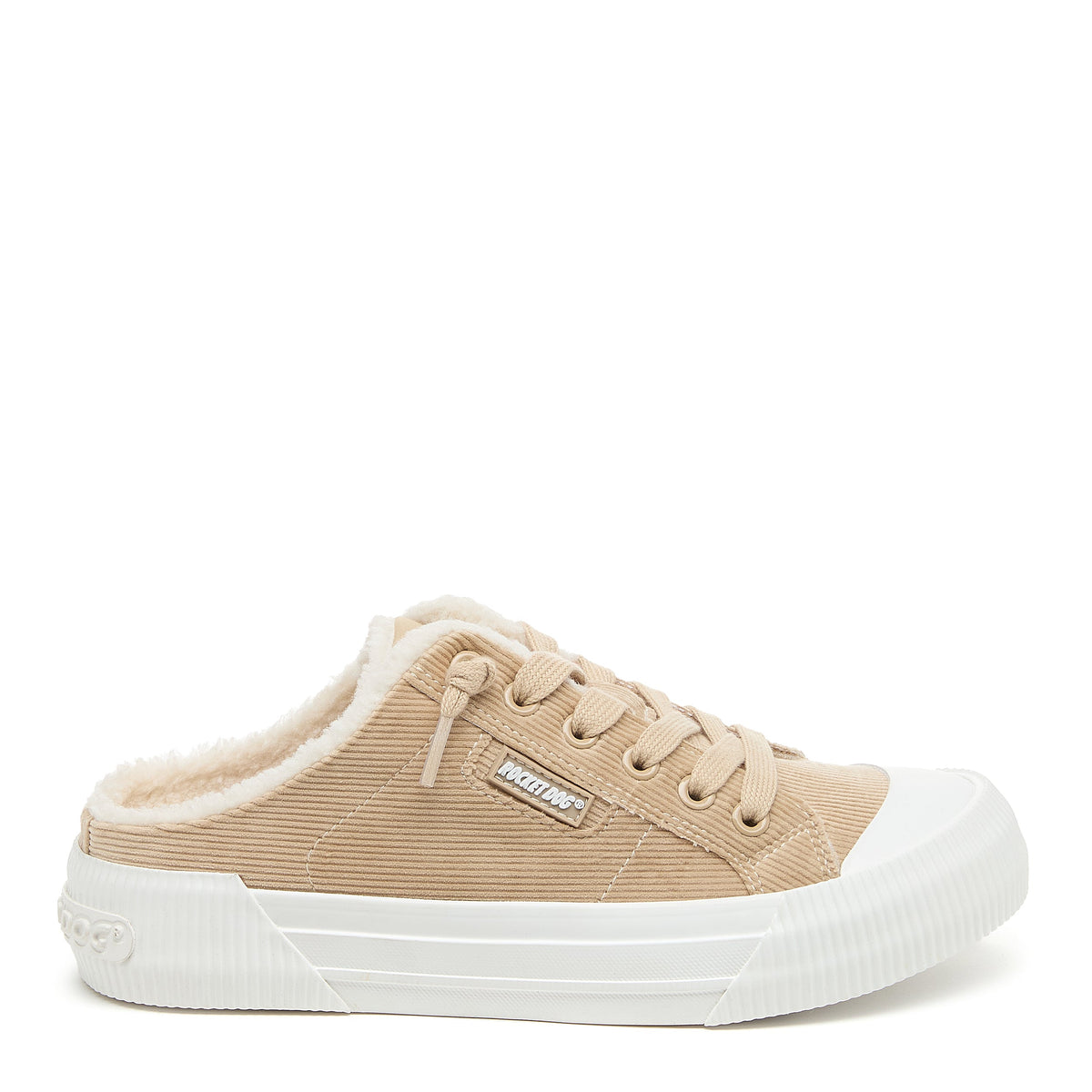Rocket Dog Cheery Natural Corduroy Mule Sneaker