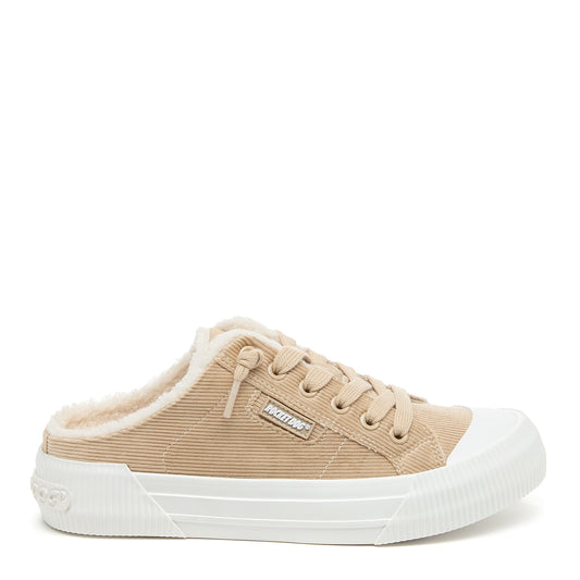 Rocket Dog Cheery Natural Corduroy Mule Sneaker