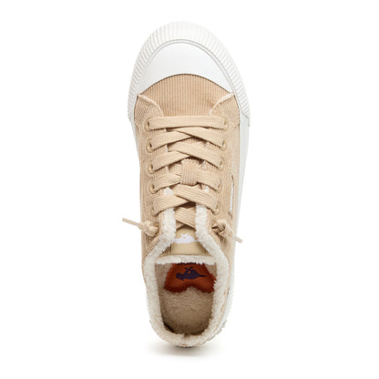 Rocket Dog Cheery Natural Corduroy Mule Sneaker