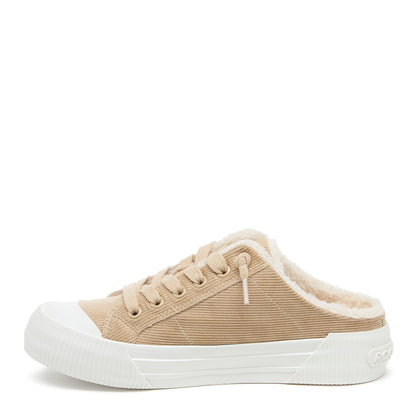 Rocket Dog Cheery Natural Corduroy Mule Sneaker