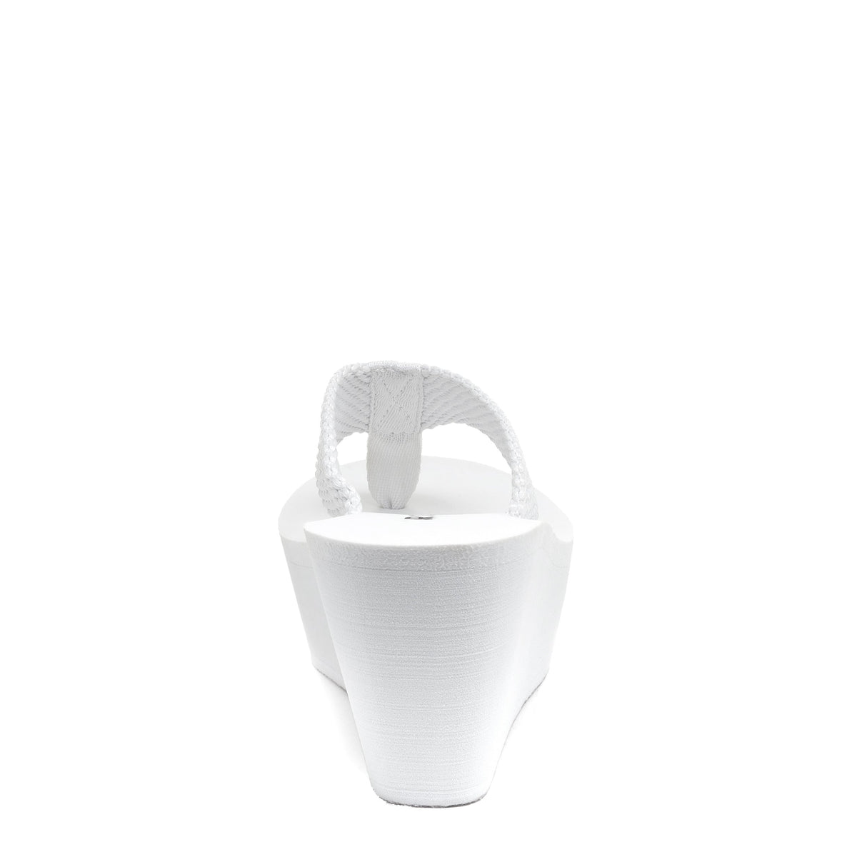 Rocket Dog Diver White Wedge Flip Flop
