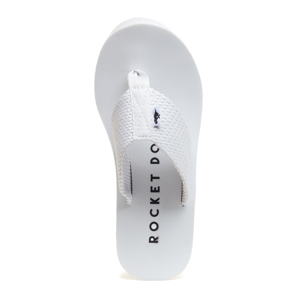 Rocket Dog Diver White Wedge Flip Flop