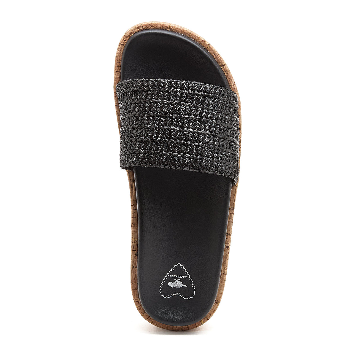 Rocket Dog Fay Black Slide Sandals