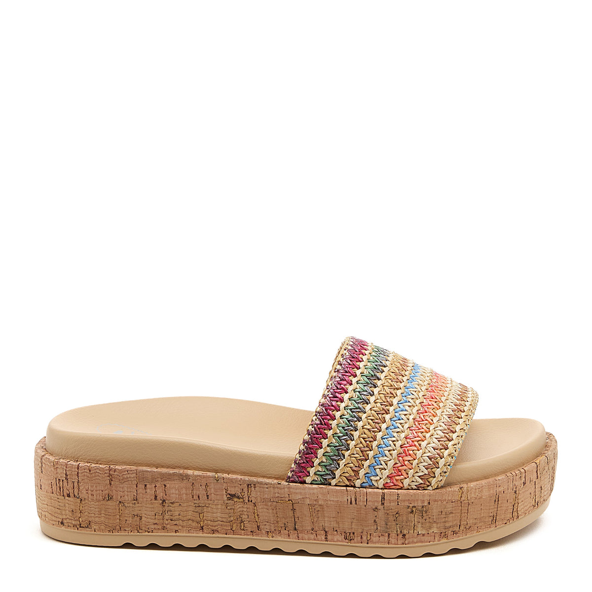 Rocket Dog Fay Natural Slide Sandals