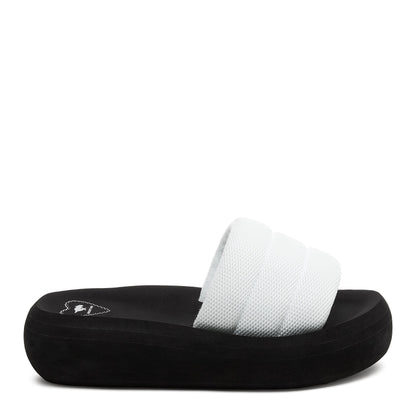 Rocket Dog Splash White Slide Sandal