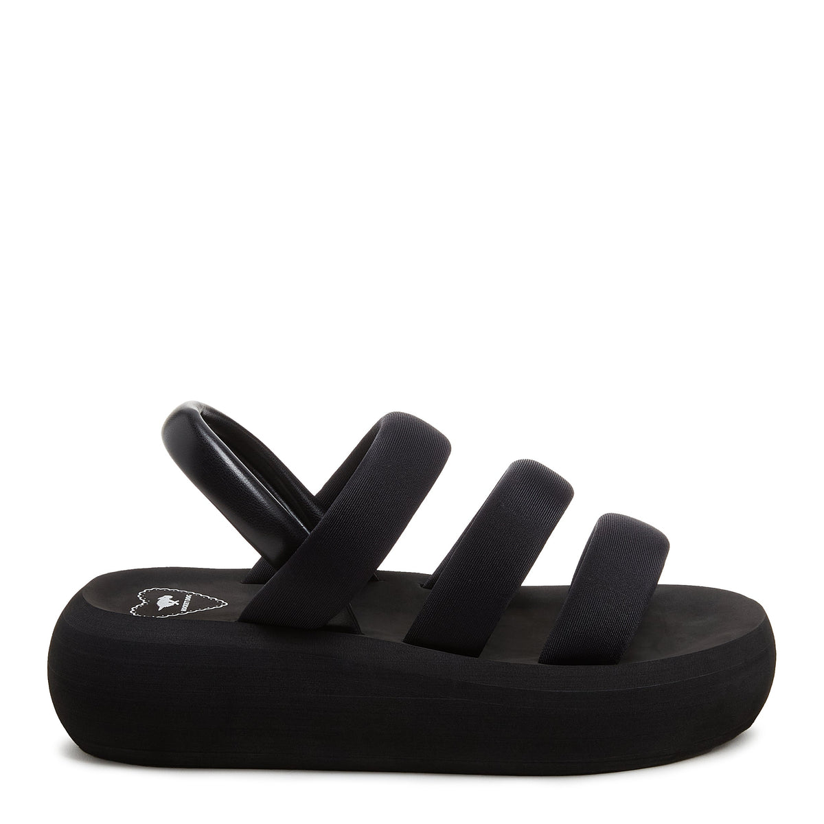 Rocket Dog Smile Black Strappy Sandal