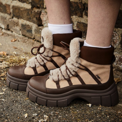 Rocket Dog Tiger Brown Platform Bootie
