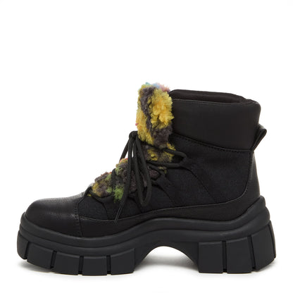 Rocket Dog Tiger Black Rainbow Platform Bootie