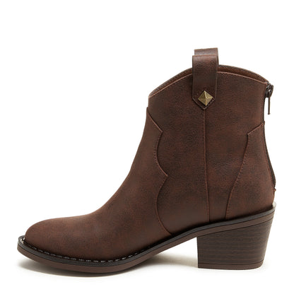Rocket Dog Yolanda Brown Western Bootie