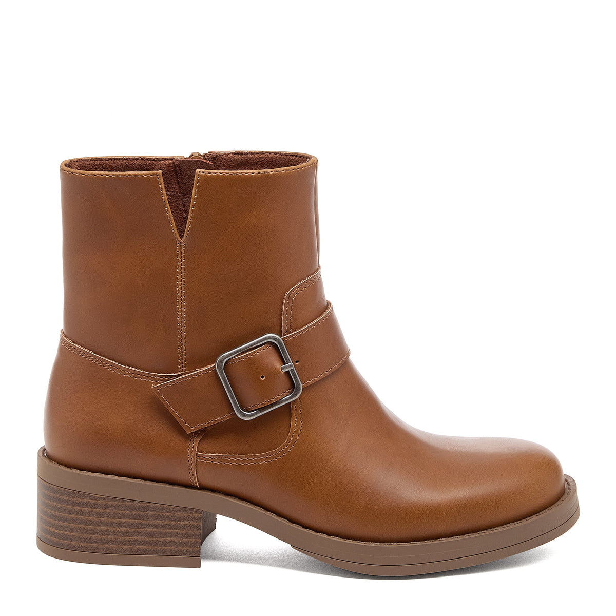 Rocket Dog Rocket Dog Women’s Freddie Cognac Buckle Boots