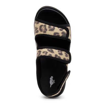 Rocket Dog Balmy Black Leopard Sandal