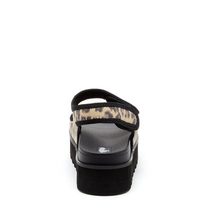 Rocket Dog Balmy Black Leopard Sandal