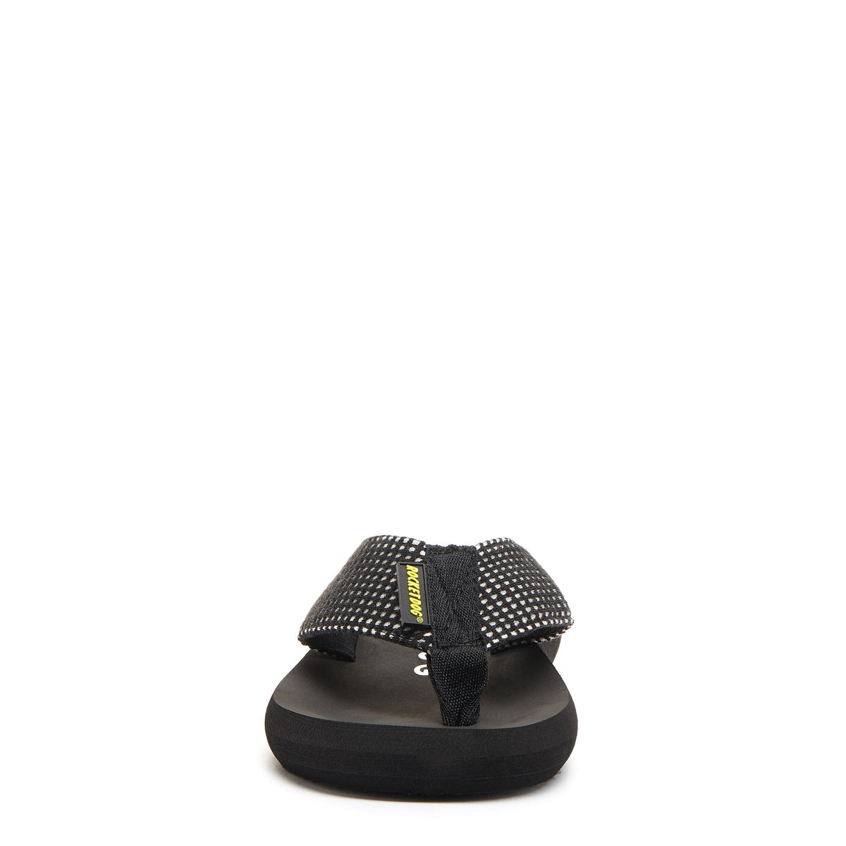 Rocket Dog Spotlight Black Mesh Flip Flop