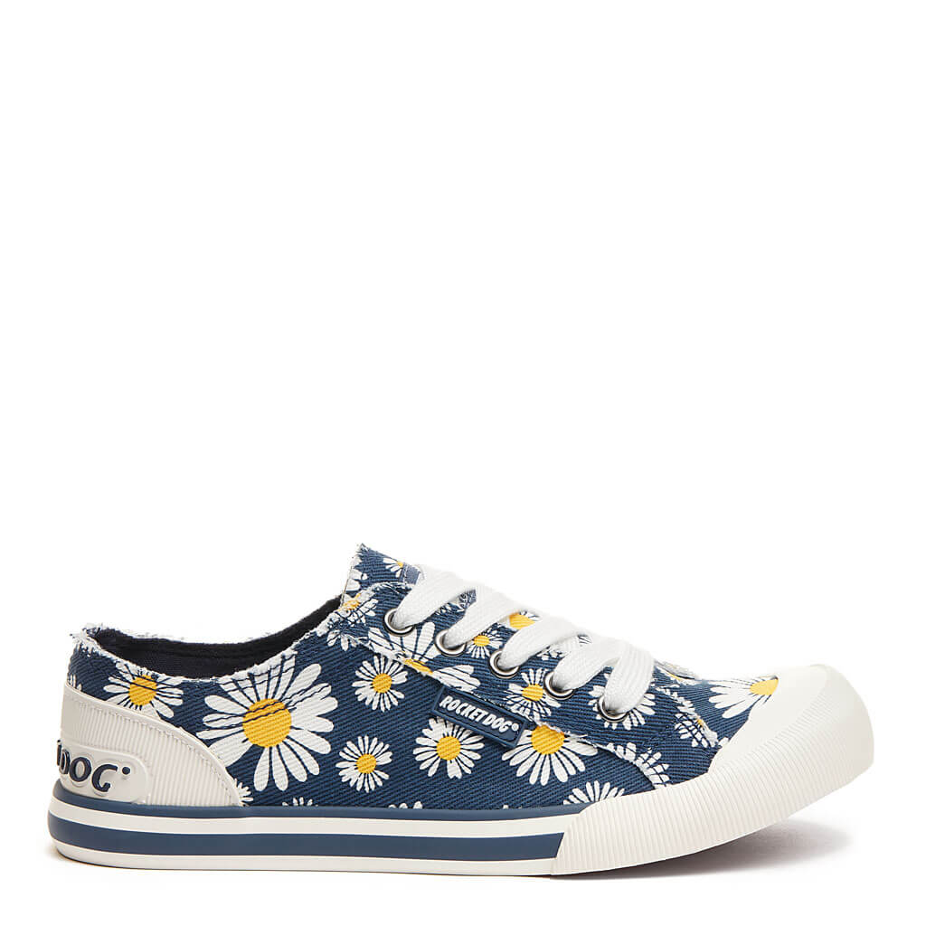 Rocket Dog Jazzin Navy Daisy Sneaker
