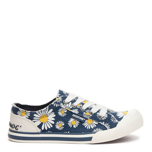 Rocket Dog Jazzin Navy Daisy Sneaker