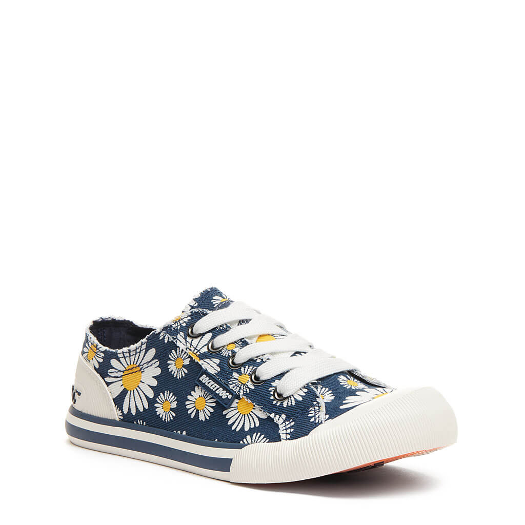 Rocket Dog Jazzin Navy Daisy Sneaker
