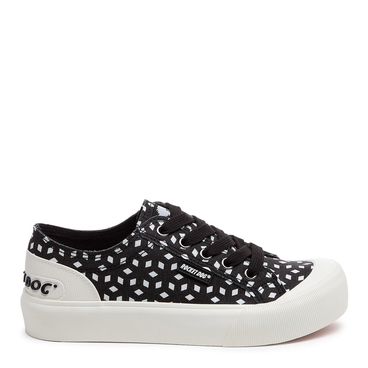 Rocket Dog Jazzin Plus Black Mosaic Sneaker