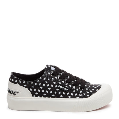 Rocket Dog Jazzin Plus Black Mosaic Sneaker