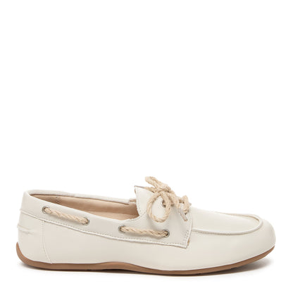 Rocket Dog Dawson Ivory Boat Shoe