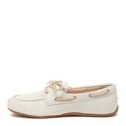 Rocket Dog Dawson Ivory Boat Shoe
