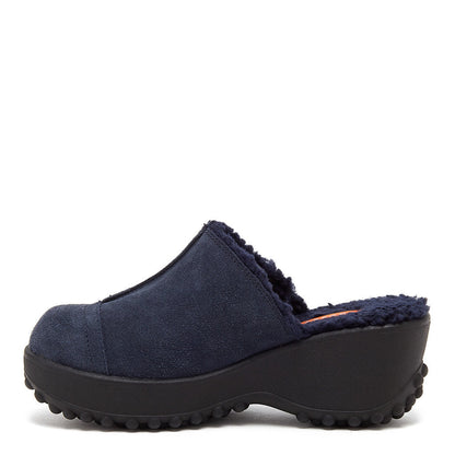 Rocket Dog Fran Navy Suede Clog