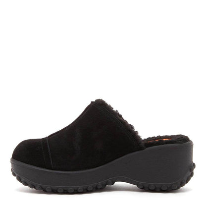 Rocket Dog Fran Nubuck Black Clog