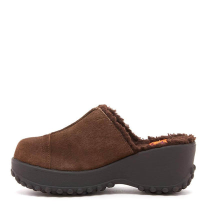 Rocket Dog Fran Nubuck Brown Clog