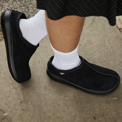 Rocket Dog Sugar Glide Black Suede Slipper