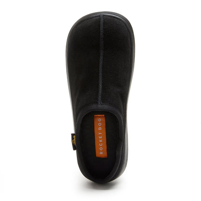 Rocket Dog Sugar Glide Black Suede Slipper