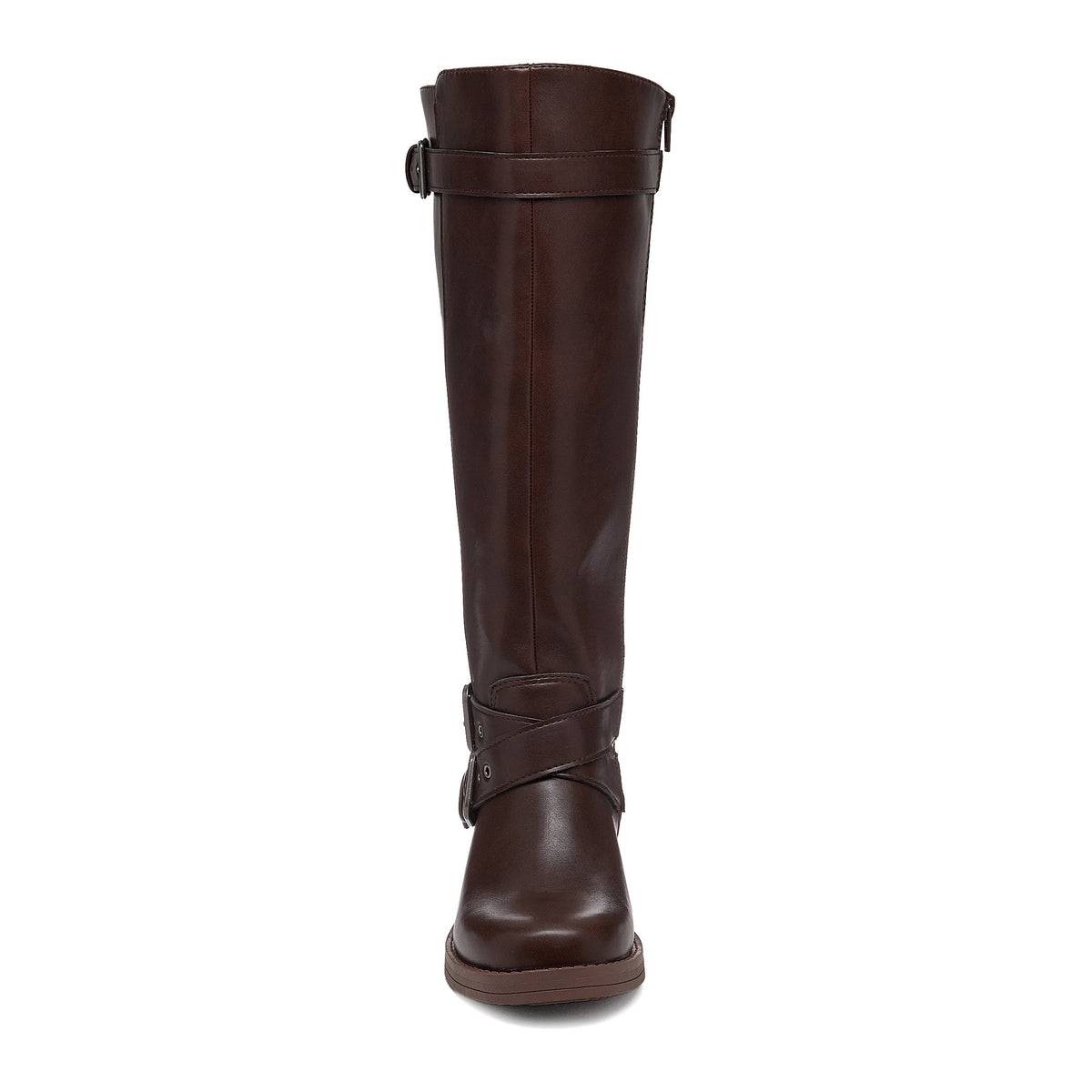 Rocket Dog Rocket Dog Women’s Fillie Dark Brown Tall Buckle Boots