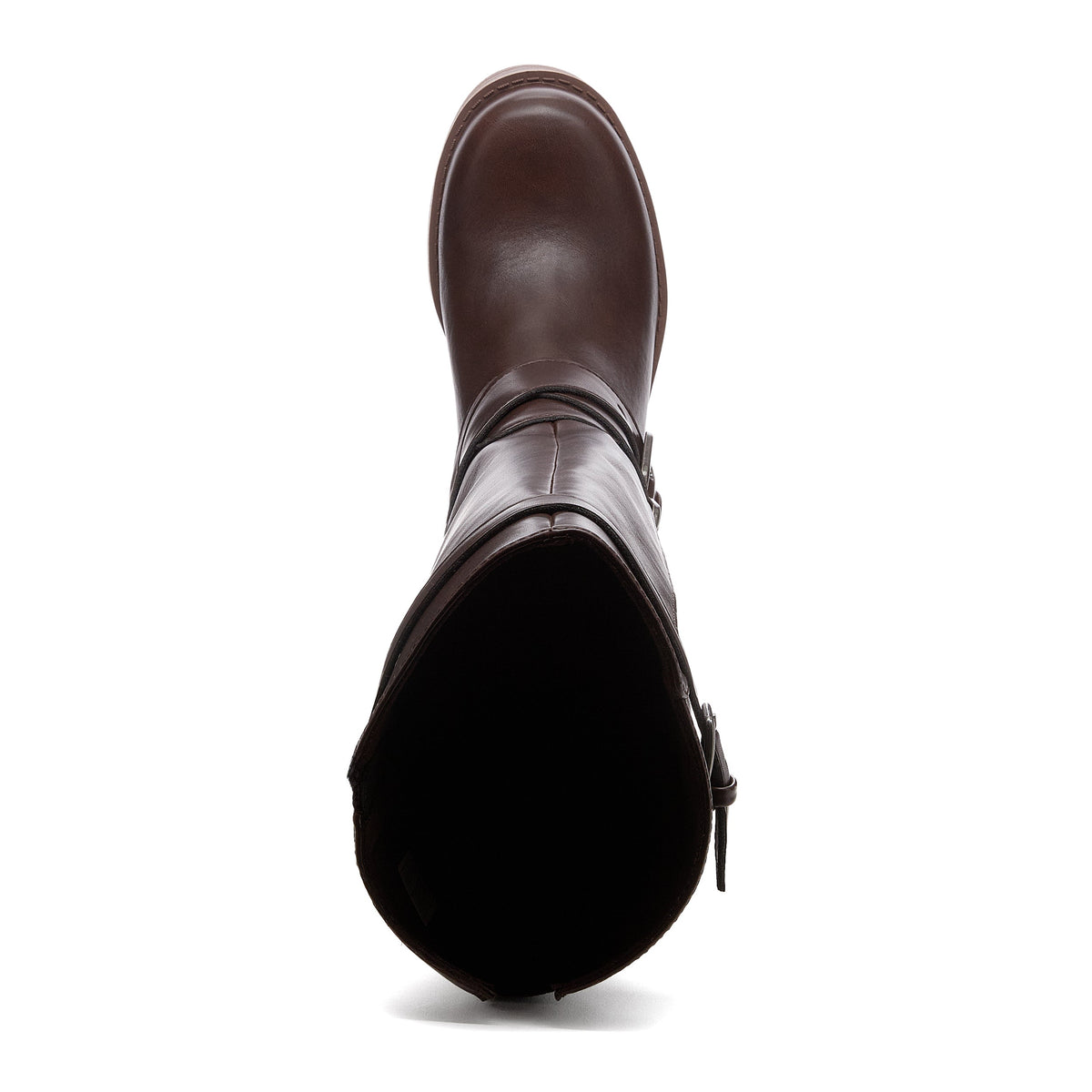 Rocket Dog Rocket Dog Women’s Fillie Dark Brown Tall Buckle Boots